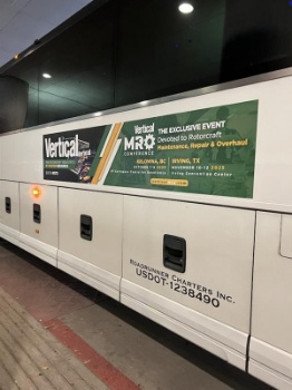 Picture of Exterior Shuttle Bus Banner - Single Sided