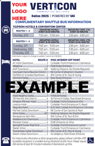 Picture of Sponsored Digital Shuttle Flyer 