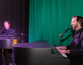 Picture of Dueling Piano at the Opening Reception 