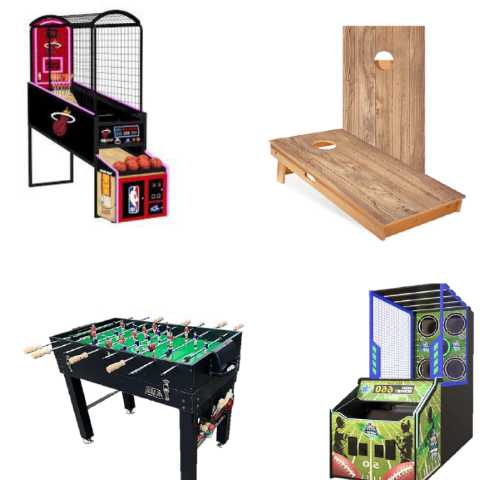 Picture of Arcade Games at the Opening Reception 