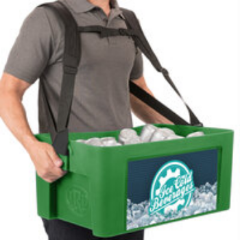 Picture of Sponsored Hawker Beer Bin at the Opening Reception 